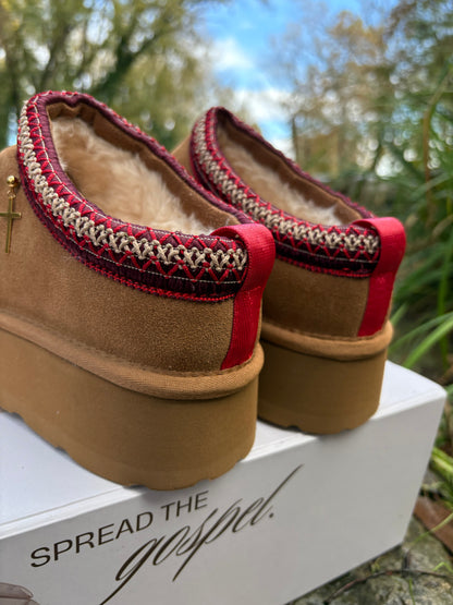 2 Corinthians 5:7 Clogs- Christmas Version