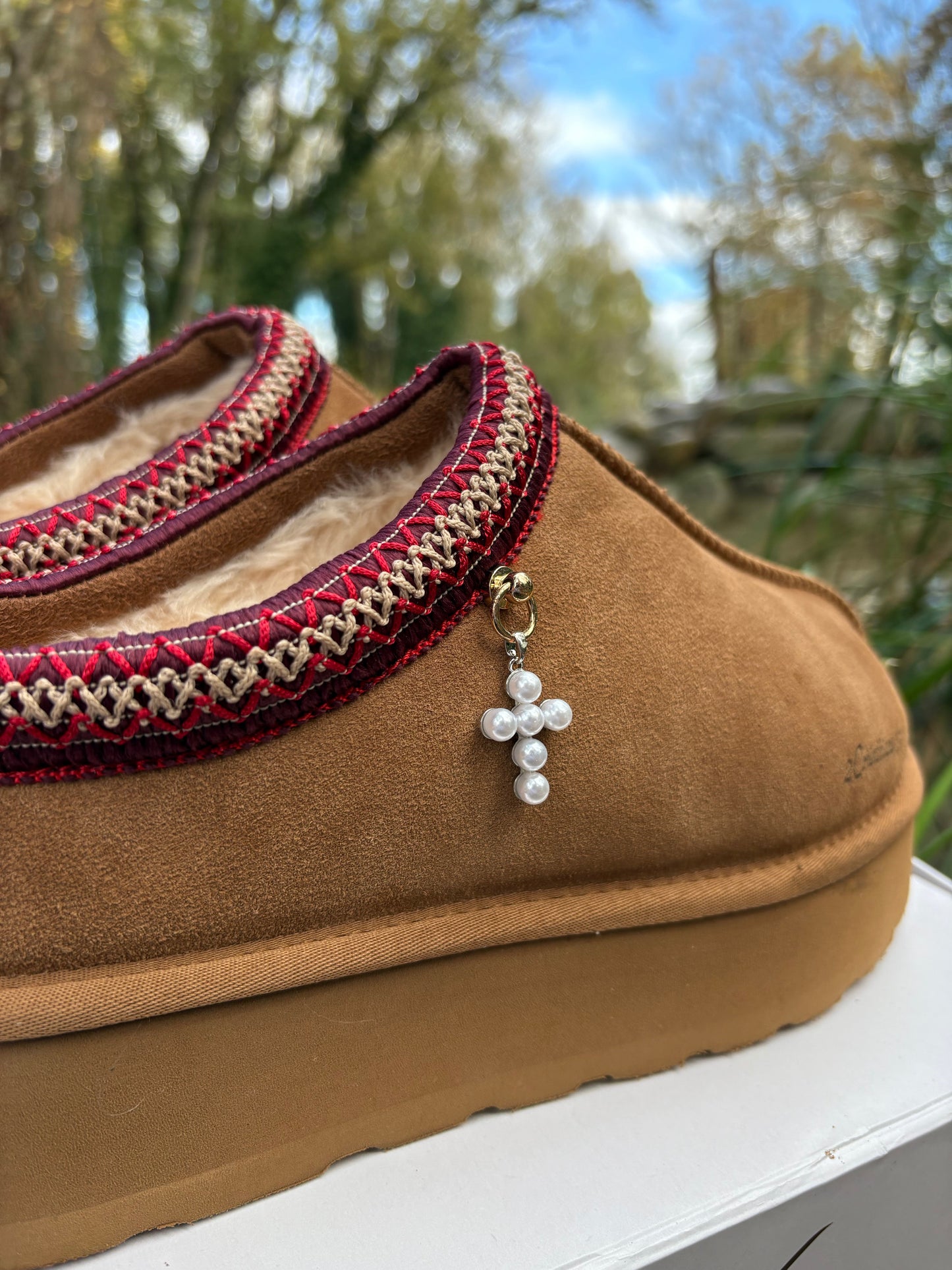 2 Corinthians 5:7 Clogs- Christmas Version