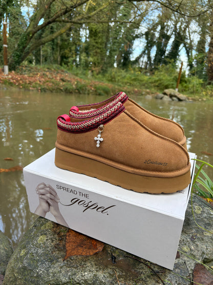 2 Corinthians 5:7 Clogs- Christmas Version